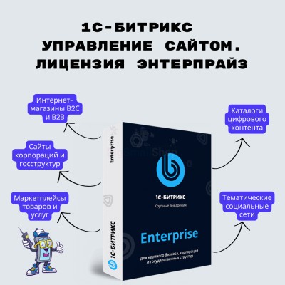 1С-Битрикс: Управление сайтом. Лицензия Энтерпрайз - купить в Кроянском